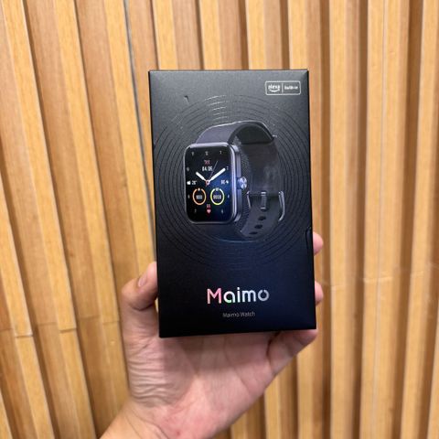 Đồng Hồ Thông Minh Maimo Watch - Mặt Vuông 1.69 Inch, Trợ Lý Ảo Alexa, Đo Nhịp Tim & SpO2, 13 Chế Độ Thể Thao, Pin 7 Ngày