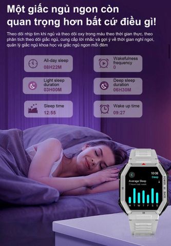 Đồng Hồ Thông Minh DTNO.1 DT108 - Chống Nước, Nghe Gọi, Theo Dõi Sức Khỏe, Màn Hình HD, Pin 280mAh, Dễ Dàng Sử Dụng Chỉ Với 800K VNĐ
