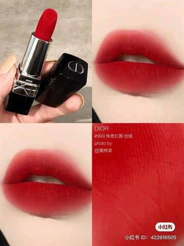 Son Dior Mini 999 Matte Đỏ Tươi 1.5g - Son Môi Nhỏ Gọn, Đầy Quyến Rũ, Dễ Dàng Mang Theo Mọi Nơi