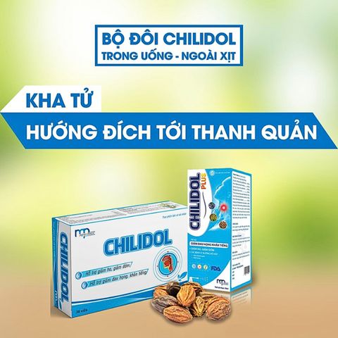 [Date 2027] CHILIDOL HỘP 30V - “BẢO VỆ GIỌNG NÓI CỦA BẠN” - Giảm Ho, Giảm Đờm, Đau Họng, Khàn Tiếng