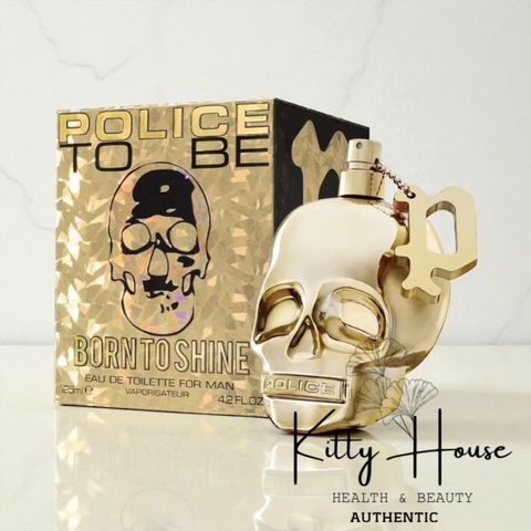Nước hoa nam Police To Be Born To Shine Eau de Toilette 125ml - Hương thơm sang trọng, tươi mát và đầy sức sống cho phái mạnh