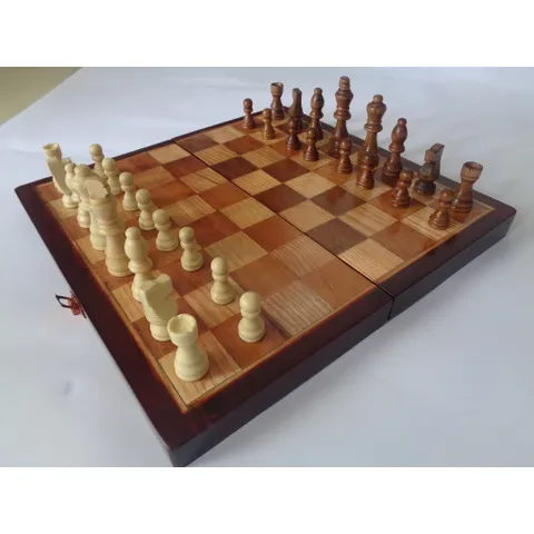 Bộ quân cờ vua gỗ tự nhiên- Cờ Vua gỗ Hương- Gụ Cao Cấp-Hàng chính Hãng-Giúp phát trí Tuệ Cho Trẻ Em