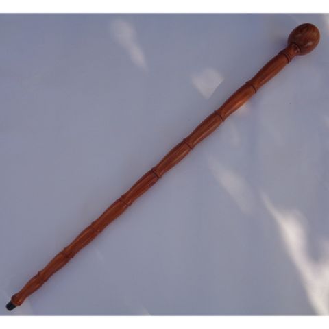 Gậy Chống Trượt Cho Người Già - Gậy Batoong Gỗ Hương KT 90cm
