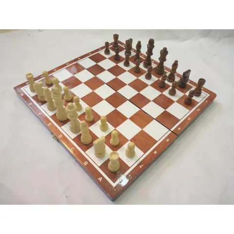 Cờ vua bàn gỗ tự nhiên, Quân cờ gỗ thông KT 7,6cm