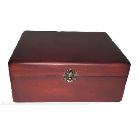 Hộp đựng con dấu gỗ Công Ty kích thước 15 x 22 x9 cm