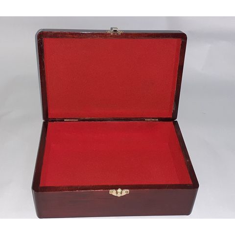 Hộp đựng con dấu gỗ Công Ty kích thước 15 x 22 x9 cm