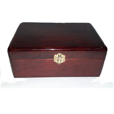 Hộp đựng con dấu gỗ Công Ty kích thước 15 x 22 x9 cm