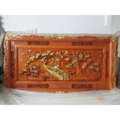 Tranh Treo Tường Gỗ Hương Đỏ Trạm Khắc Phu Thê Viên Mãn - Tác Phẩm Nghệ Thuật Sang Trọng, Ý Nghĩa Quà Tặng Gia Đình