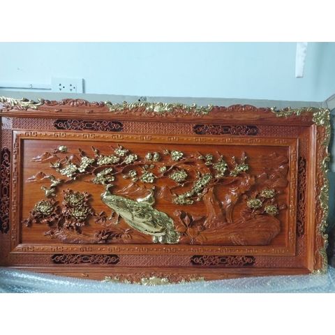 Tranh Treo Tường Gỗ Hương Đỏ Trạm Khắc Phu Thê Viên Mãn - Tác Phẩm Nghệ Thuật Sang Trọng, Ý Nghĩa Quà Tặng Gia Đình