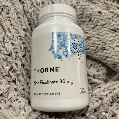 Viên uống bổ sung kẽm Thorne Zinc Picolinate 30 mg, 60 Viên của Mỹ