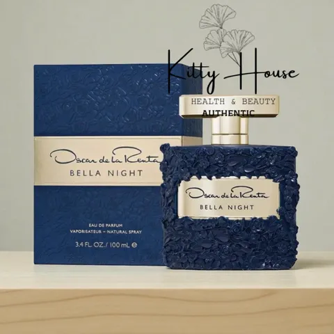 Nước hoa nữ Oscar De La Renta Bella Night Eau de Parfum 100ml - Hương hoa cỏ trái cây quyến rũ, hoàn hảo cho phái nữ