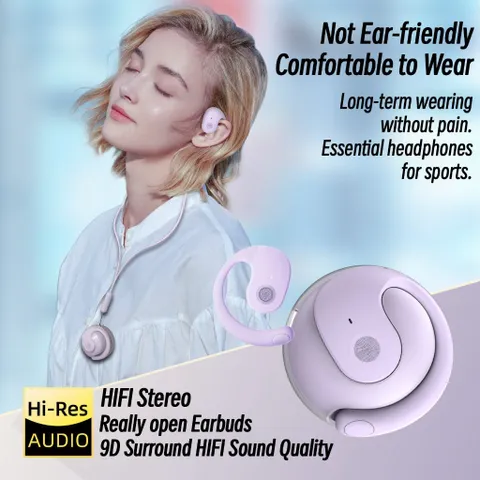 Tai nghe không dây OWS X28 - Bluetooth 5.3, tai nghe thể thao dẫn xương, âm thanh mở, thiết kế thoải mái, dùng lâu dài, sạc nhanh