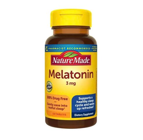 Viên uống hỗ trợ ngủ ngon Nature Made 3mg - 120 viên Giảm căng thẳng, cải thiện giấc ngủ tự nhiên, an toàn từ thiên nhiên