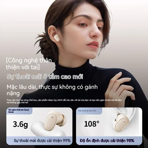 Tai Nghe Không Dây TWS Thể Thao Bluetooth V5.4 - Màn Hình LED, Micrô Tích Hợp, Thời Gian Pin Lên Đến 8 Giờ, Chức Năng Giảm Tiếng Ồn