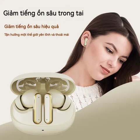 Tai Nghe Không Dây Bluetooth Q23 TWS 5.4 - Tai Nghe Nhét Tai Thể Thao Với Mic, Âm Thanh HiFi, Chống Nước, Thoải Mái Khi Tập Luyện