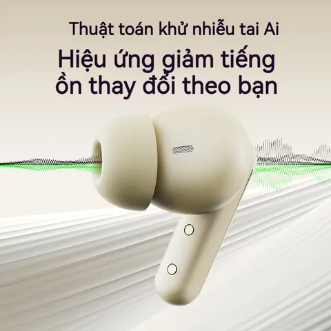 Tai Nghe Không Dây Bluetooth Q23 TWS 5.4 - Tai Nghe Nhét Tai Thể Thao Với Mic, Âm Thanh HiFi, Chống Nước, Thoải Mái Khi Tập Luyện