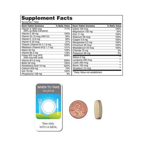 Vitamin Tổng Hợp Daily Multi Kirkland Signature 500 Viên - Bổ Sung Dinh Dưỡng Toàn Diện Cho Sức Khỏe Người Lớn