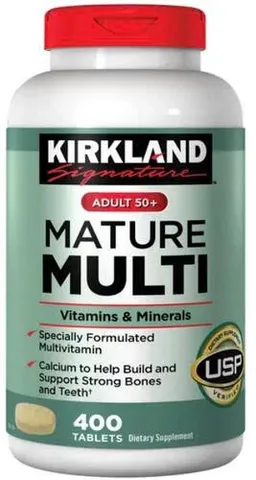 Vitamin tổng hợp Kirkland Mature Multi Adult 50+