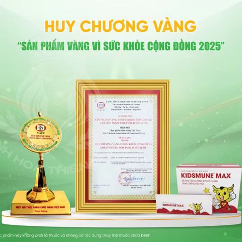 Cốm Vi Sinh KIDSMUNE MAX Hỗ Trợ Tăng Cường Miễn Dịch và Cải Thiện Biếng Ăn Cho Trẻ Em - Vitamin Dinh Dưỡng Cho Bé, 30 Gói