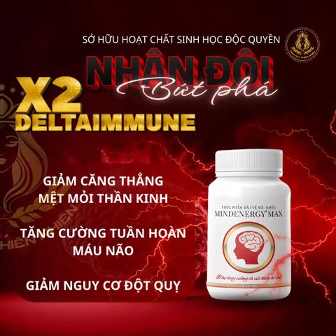 Viên Uống Bổ Não Mindenergy Max - Tăng Cường Trí Nhớ, Giảm Stress, Hỗ Trợ Ngủ Ngon, 30 Viên/Lọ