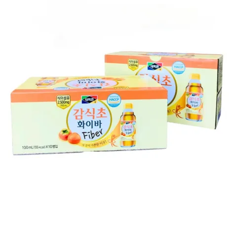 Nước Giấm Hồng AGK 100ml - Giấm Persimmon Chống Oxy Hóa, Bổ Sung Chất Xơ, Detox Cơ Thể, Hỗ Trợ Tiêu Hóa