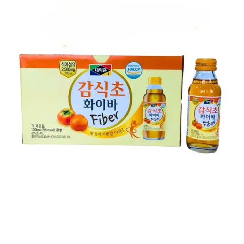 Nước Giấm Hồng AGK 100ml - Giấm Persimmon Chống Oxy Hóa, Bổ Sung Chất Xơ, Detox Cơ Thể, Hỗ Trợ Tiêu Hóa