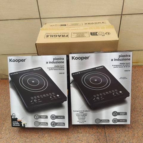 Bếp từ Kooper 1500W - Bếp từ mini đa năng, tiết kiệm điện, an toàn cho gia đình, phù hợp mọi không gian bếp.