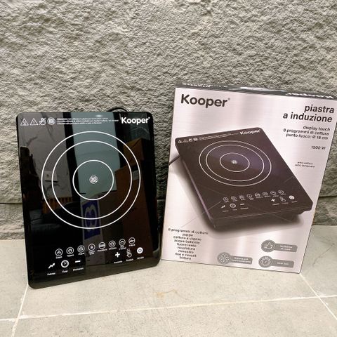 Bếp từ Kooper 1500W - Bếp từ mini đa năng, tiết kiệm điện, an toàn cho gia đình, phù hợp mọi không gian bếp.