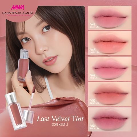 Son Kem Lì Bbia Last Velvet Tint MLBB Edition 5g - Tông Màu Tự Nhiên Nổi Bật, Lớp Nhung Mịn, Chất Son Dưỡng Ẩm Tối Ưu