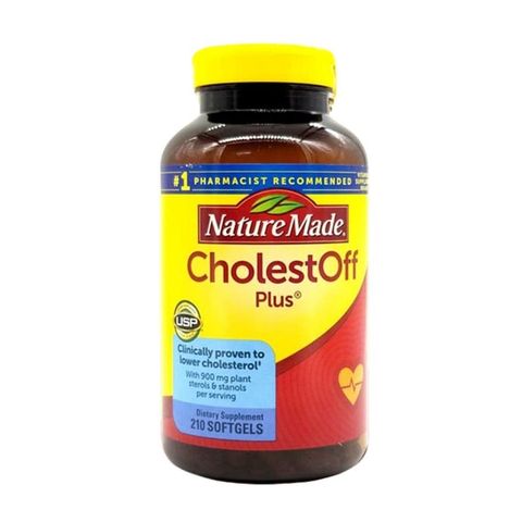 Giảm mỡ máu Nature Made CholestOff Plus USA 210 viên