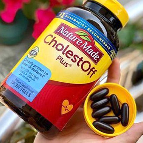 Giảm mỡ máu Nature Made CholestOff Plus USA 210 viên