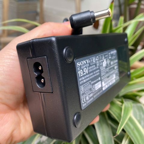 Adapter Nguồn Tivi Sony 19.5V–6.2A / 4.7A Chính Hãng - DC 6.5mm x 4.4mm, Dây Kèm Hộp, Sử Dụng Cho LED/LCD