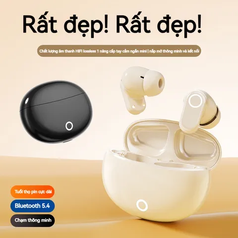 Tai Nghe Bluetooth J16 TWS V5.4 - Khử Tiếng Ồn, Thiết Kế Thoải Mái, Chống Nước IPX5, Âm Thanh Sống Động, Pin 200mAh