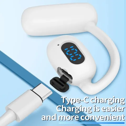 Tai Nghe Không Dây Mini V21 ( 1 chiếc ) Bluetooth V5.4, Giảm Tiếng Ồn, Âm Thanh Stereo, Pin Trâu, Phù Hợp Cho Lái Xe Grap, Shipper, Sale Kinh Doanh