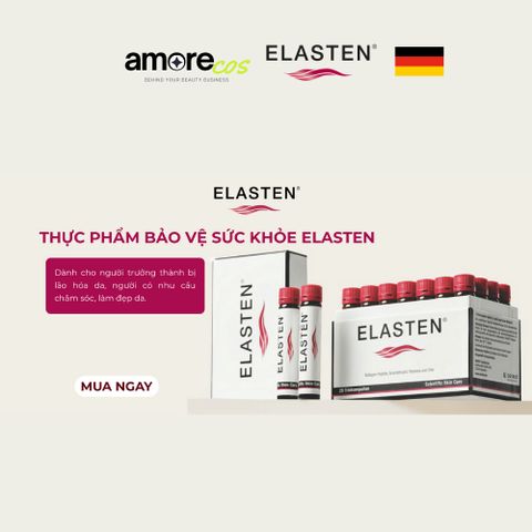 Thực phẩm BVSK Bổ sung Collagen Peptide Elasten 25ml x 28 ống - Chăm sóc và làm đẹp da hiệu quả từ Đức