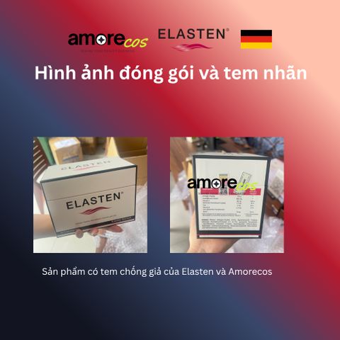 Thực phẩm BVSK Bổ sung Collagen Peptide Elasten 25ml x 28 ống - Chăm sóc và làm đẹp da hiệu quả từ Đức