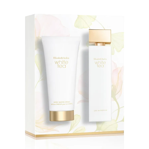 Set Nước Hoa Nữ Elizabeth Arden White Tea - Bộ Quà Tặng EDP 100ml và Kem Dưỡng Thể 100ml - Hương Thơm Tươi Mát, Dưỡng Ẩm Da