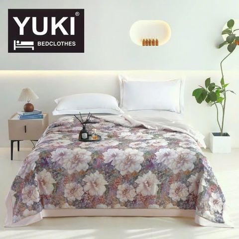 Chăn YUKI Lenzing Tencel Protein Silk - Chăn Lông Cừu Nhập Khẩu Nhật Bản, Mát Lạnh, An Toàn Cho Trẻ Nhỏ 200x230cm
