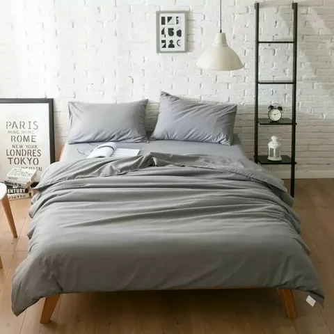 Bộ Chăn Ga Cotton Microfiber 5 Món - êm dịu, thoáng khí, bọc nệm cao 20cm - Giải pháp giấc ngủ hoàn hảo cho mọi nhà