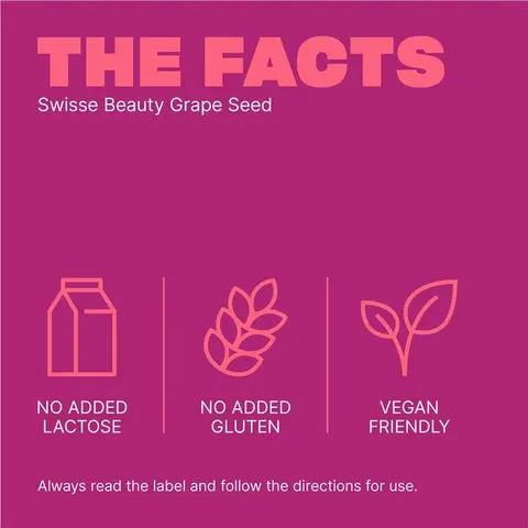 Viên Uống Tinh Chất Hạt Nho Swisse Beauty 14,250mg – Chống Oxy Hóa, Làm Đẹp Da, Hỗ Trợ Tim Mạch, Lọ 300 Viên Chính Hãng Úc