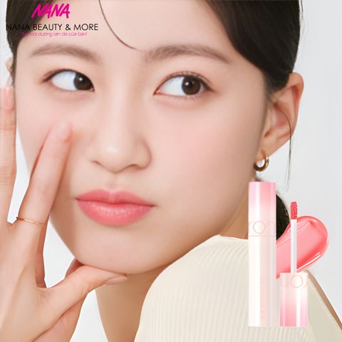 Son Bóng Romand Juicy Lasting Tint Phiên Bản Bare - Mood 5.5gr - Hiệu Ứng Môi Căng Mọng Tươi Tắn - Dễ Dàng Mang Theo