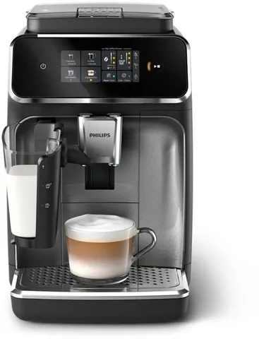 Máy Pha Cà Phê Philips EP2339/40 - Hệ Thống Cảm Ứng Với Espresso, Cappuccino và Coffee - Bền Bỉ và Êm Ái