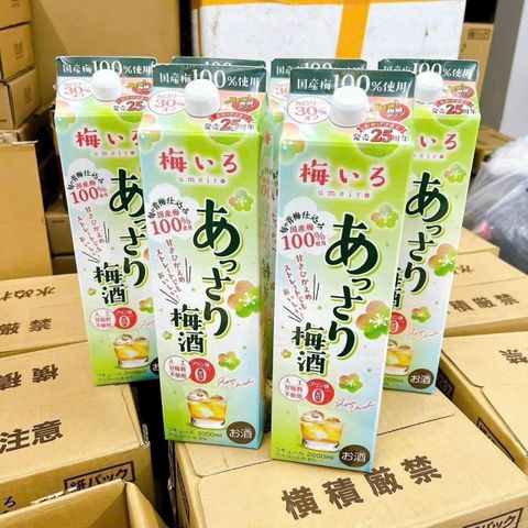 Rượu Mơ Nhật Bản Umeshu Assari Oenon 2000ml - Hương Vị Độc Đáo, Thư Giãn Hoàn Hảo Cho Bữa Tiệc