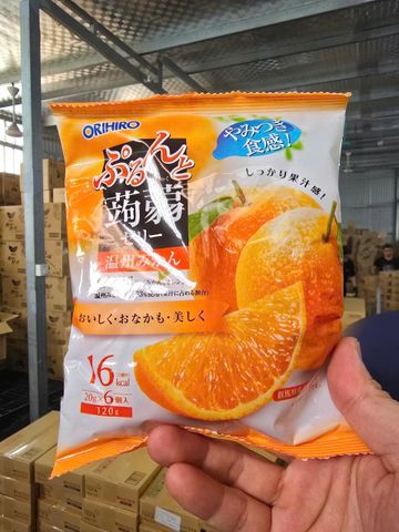 Thạch trái cây Orihiro Nhật Bản cho trẻ từ 1 tuổi - Kẹo dinh dưỡng bổ sung vitamin C và khoáng chất tự nhiên, ngon miệng và an toàn.