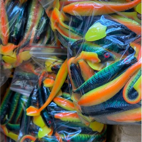 Mồi Lure Cá Lóc NFF Xanh Sọc Nhạy - Mồi Câu Chuyên Dụng Cho Cá Lóc, Thiết Kế Độc Đáo, Size 7cm & 9cm