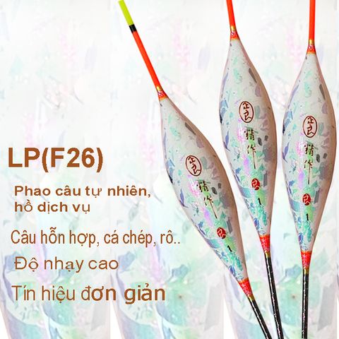 Phao ALu LPF26 Nano 2025 - Phao Câu Đài Cao Cấp, Độ Nhạy Cao, Phù Hợp Cho Cá Chép, Rô, Trải Nghiệm Câu Cá Tuyệt Vời