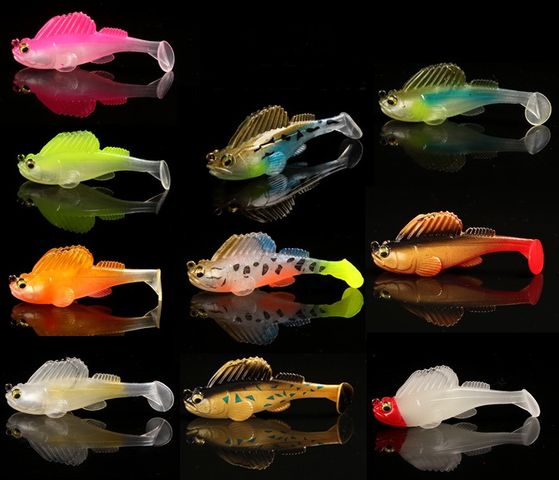 Mồi lure thòi lòi 7g-10g HENGJIA - Siêu nhạy cho câu lóc và cá biển - Phụ kiện thể thao dã ngoại chất lượng cao