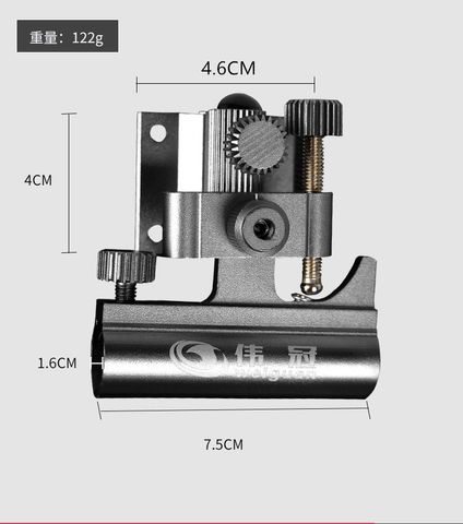 Pass Khay Mồi Xoay 180 Độ - Gác Cần Tay Trái & Phải, Thiết Kế Tiện Lợi Cho Câu Cá, Bán Lẻ Từng Món