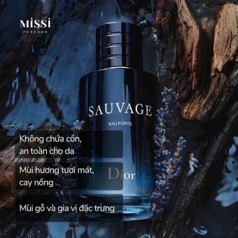 Nước hoa Dior Sauvage Eau Forte 10ml - Hương Thơm Quyến Rũ, Mát Lành, Dành Cho Mọi Dịp - Mỹ Phẩm Cao Cấp Chính Hãng