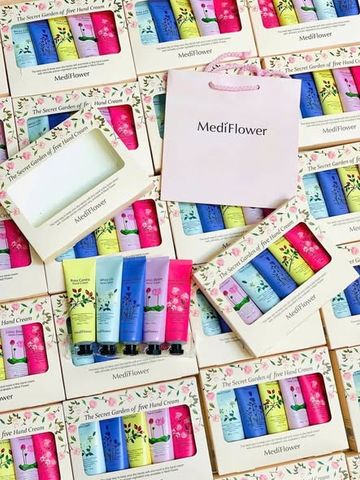 Kem dưỡng mềm da tay Medi’ Flower Hand Cream 50g Hàn Quốc (hàng chính hãng _ lấy ngẫu nhiên)